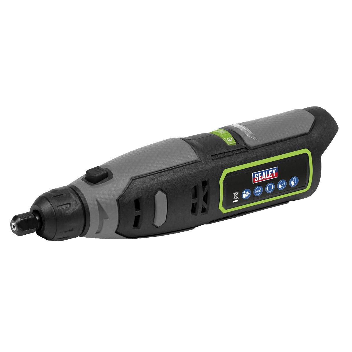 Sealey SV10.8 Series Cordless Multipurpose Mini Grinder & 50pc Accessory Kit 10.8V - Body Only CP108VMGBO