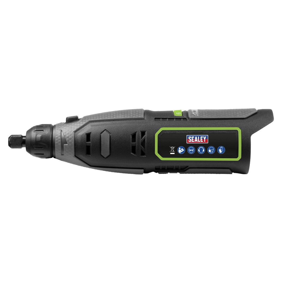 Sealey SV10.8 Series Cordless Multipurpose Mini Grinder & 50pc Accessory Kit 10.8V - Body Only CP108VMGBO