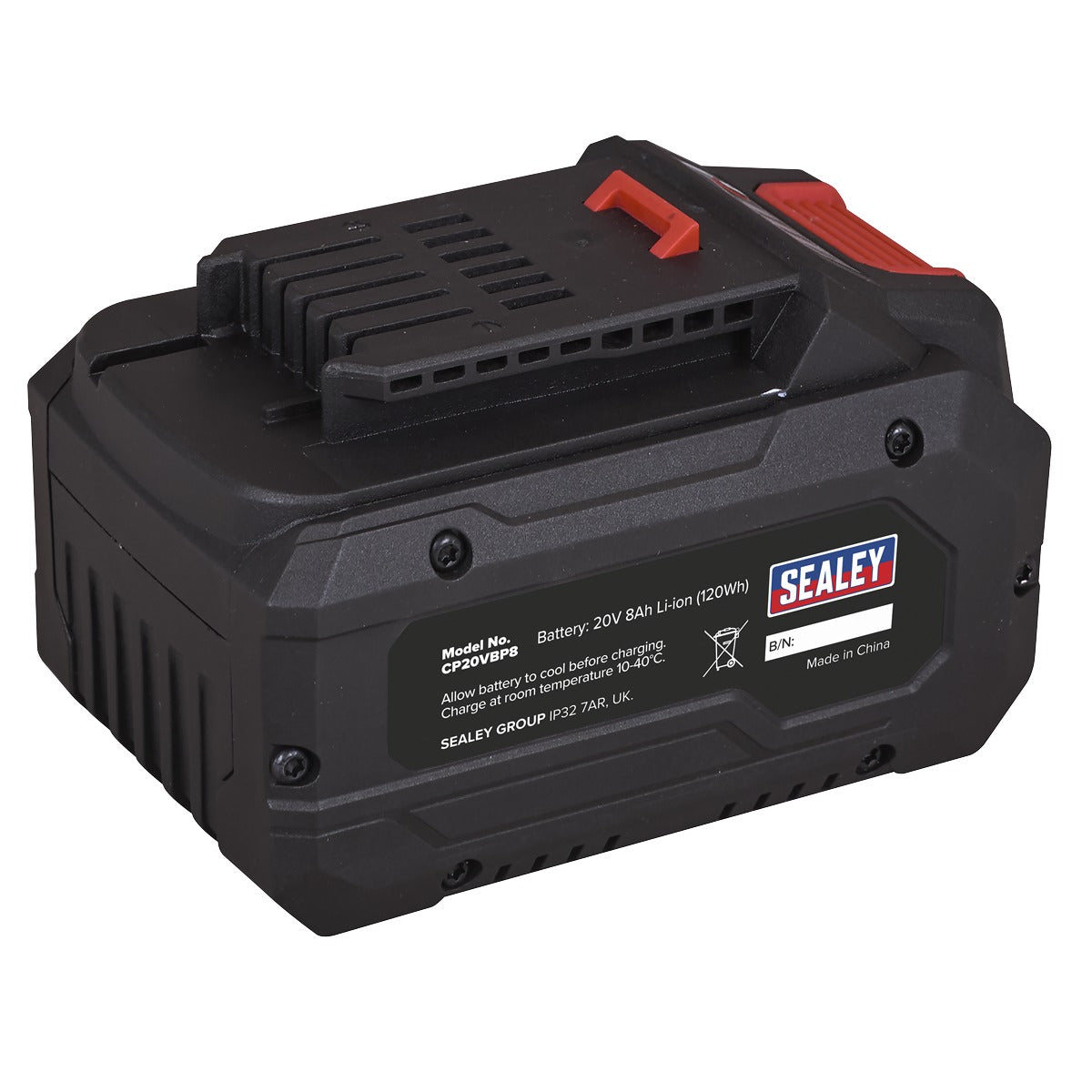Sealey SV20 Series Power Tool Battery 20V 8Ah CP20VBP8