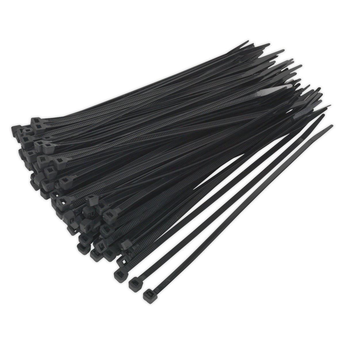 Sealey Cable Tie 200 x 4.8mm, Black - Pack of 100 CT20048P100