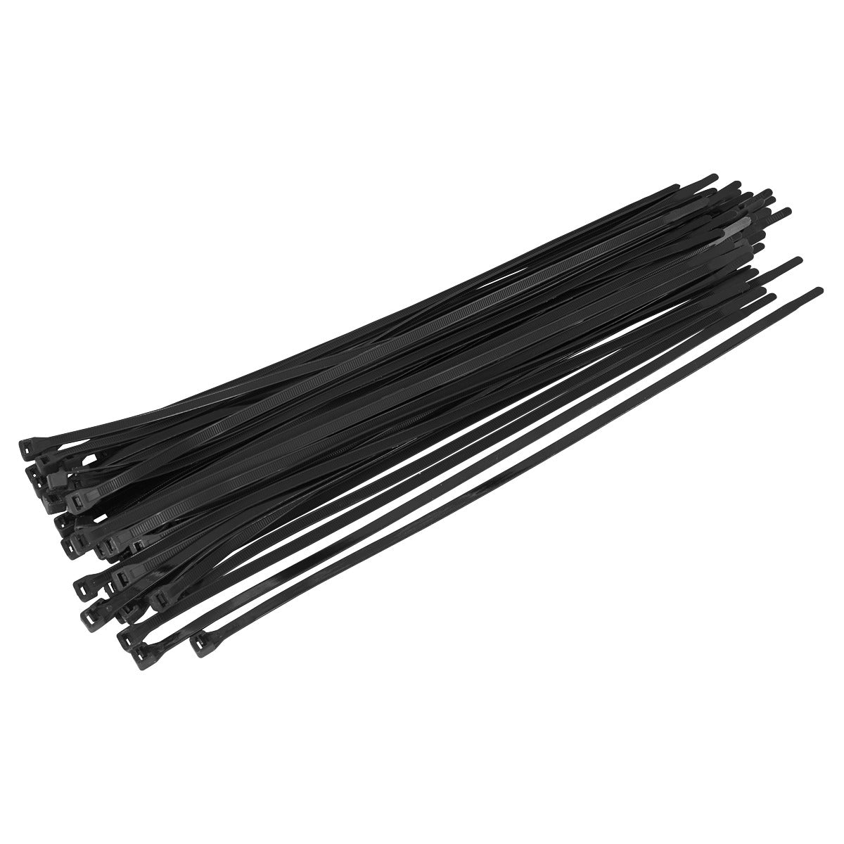 Sealey Cable Tie 450 x 7.6mm, Black - Pack of 50 CT45076P50