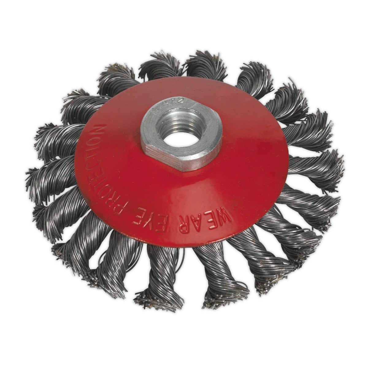 Sealey 100mm Conical Wire Brush M14 x 2mm CWB101
