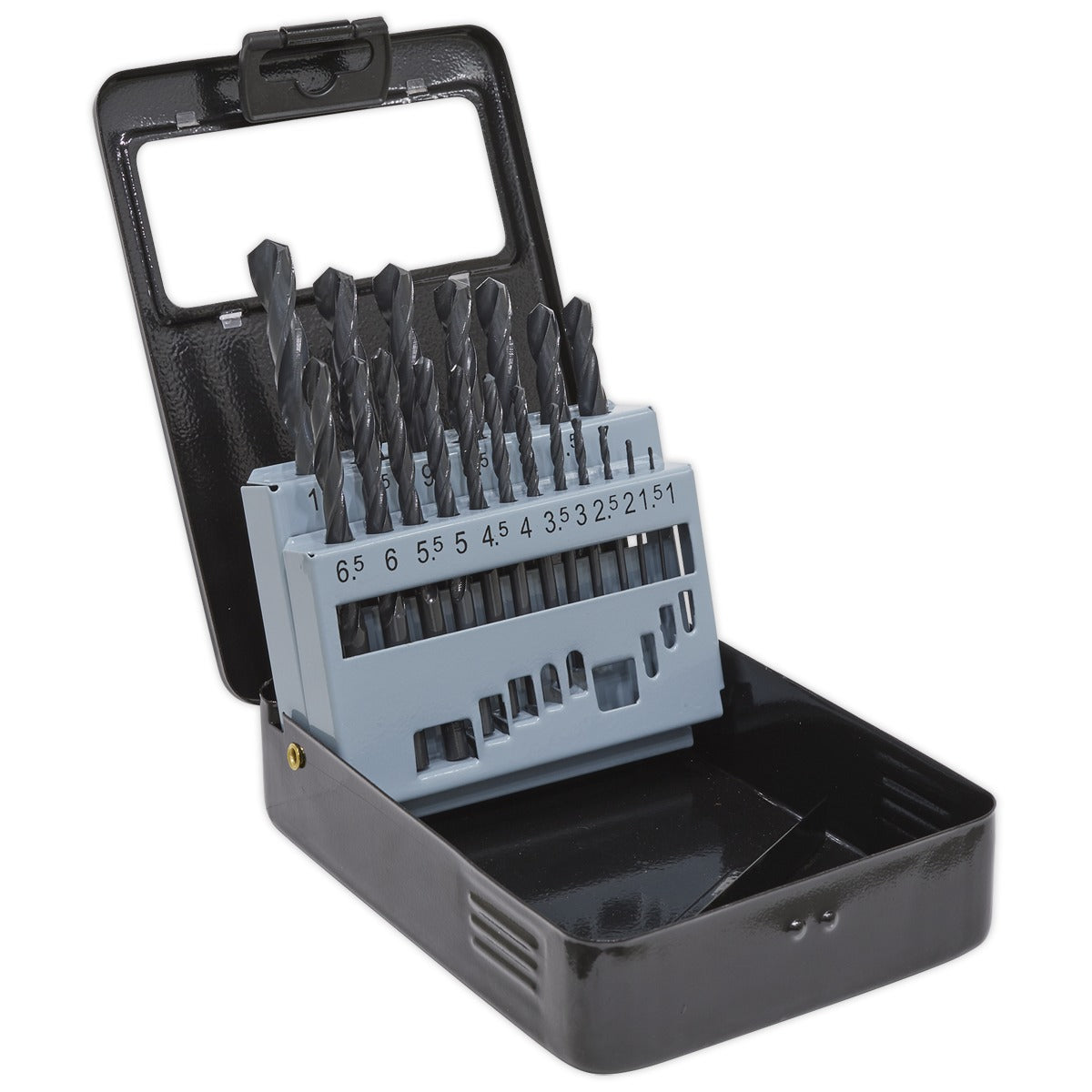 Sealey HSS Roll Forged Drill Bit Set 19pc DBS19RF