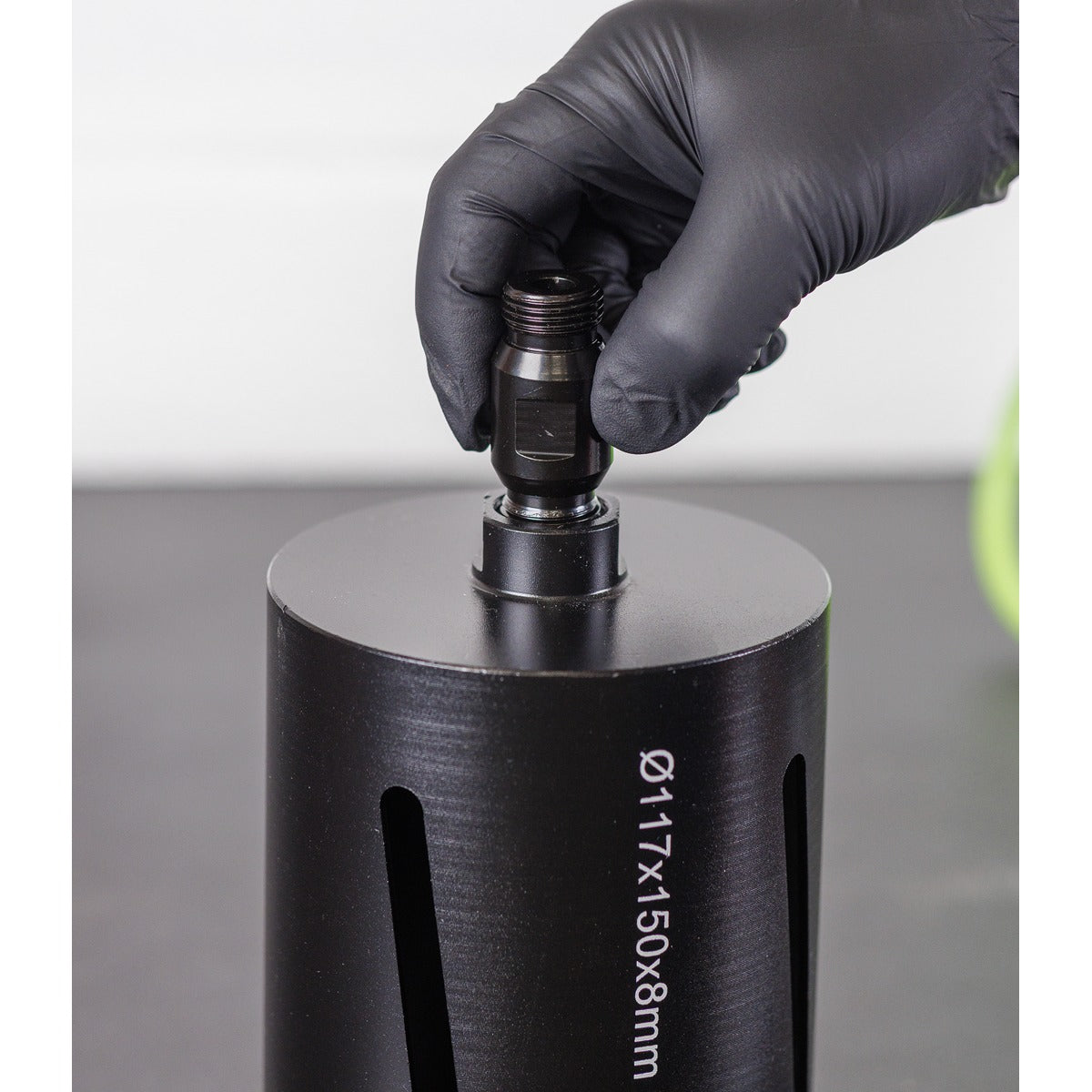 Sealey Diamond Core Drill Adaptor with Through Hole 1/2"BSP Male to 1/2"BSP Male DCD01