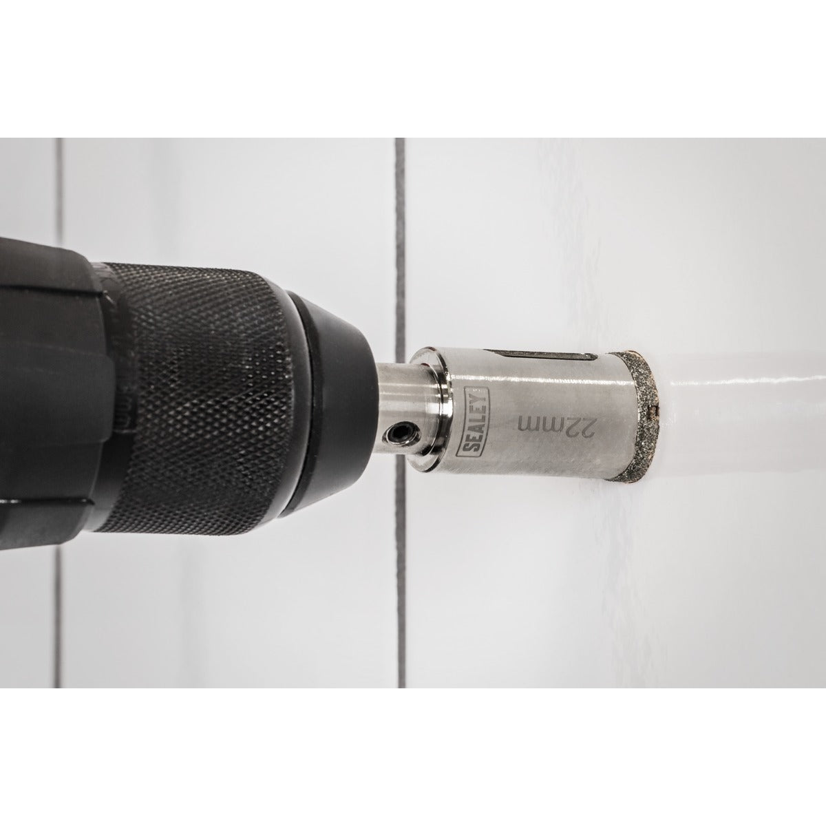 Sealey Electroplated Diamond Hole Saw 22mm DHS22