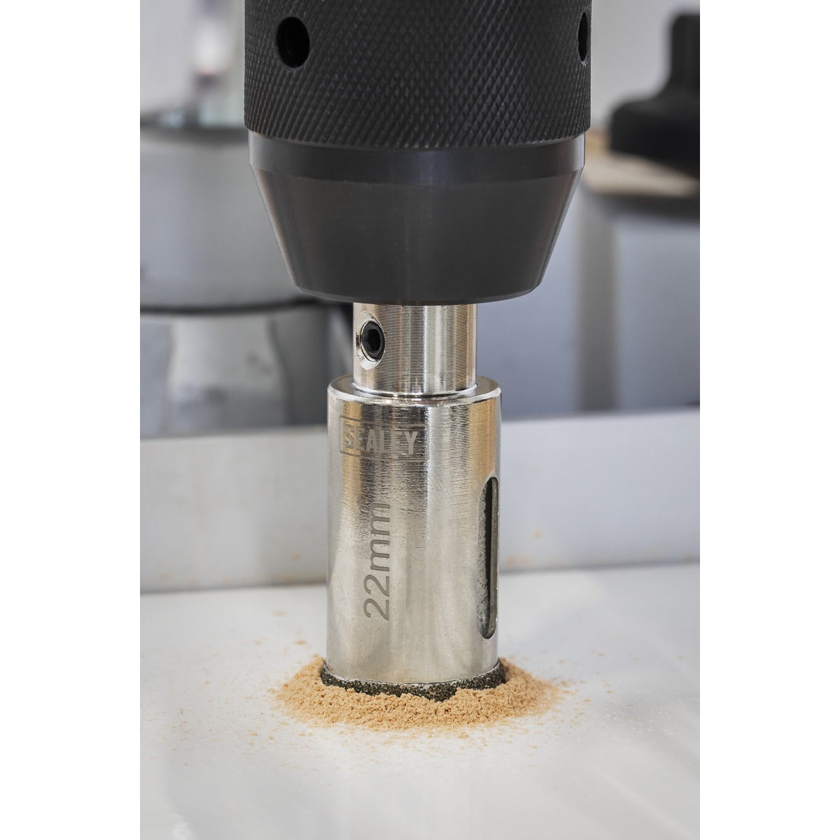 Sealey Electroplated Diamond Hole Saw 22mm DHS22