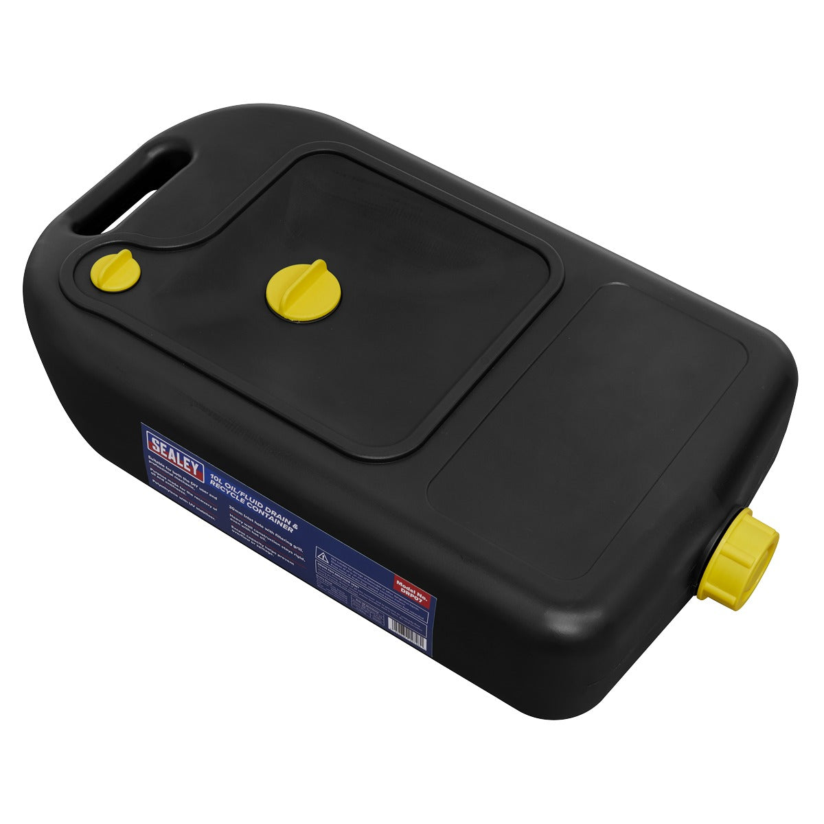 Sealey Oil/Fluid Drain & Recycle Container 10L DRP07