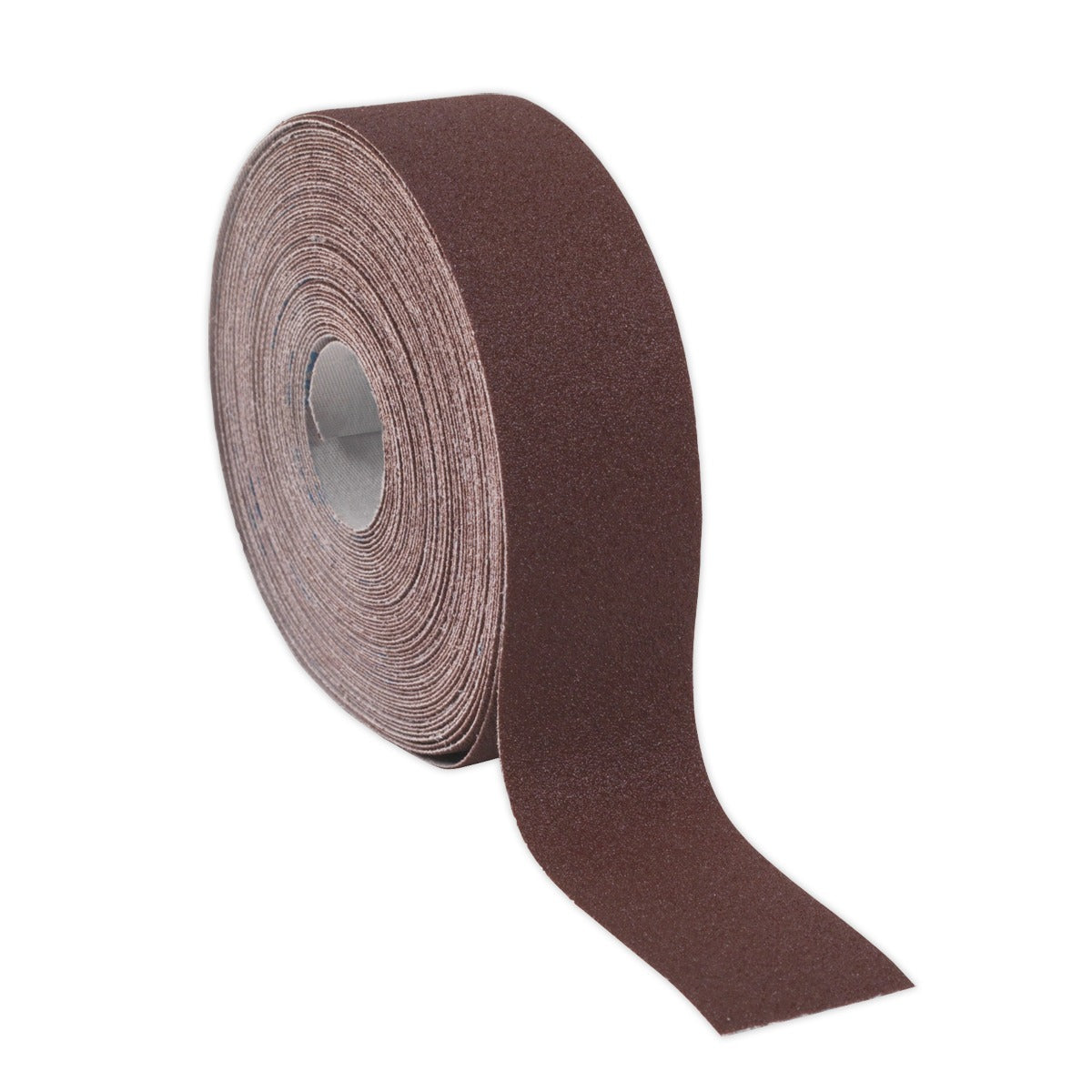Sealey Engineer's Emery Roll 80Grit 50mm x 50m - Brown ERB505080