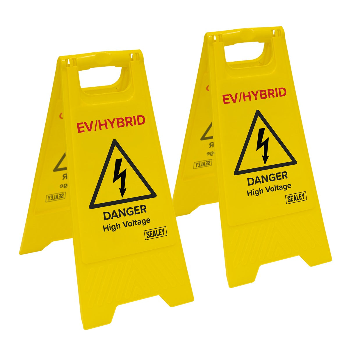 Sealey EV/Hybrid Floor Warning Signs - Pack of 2 EV19