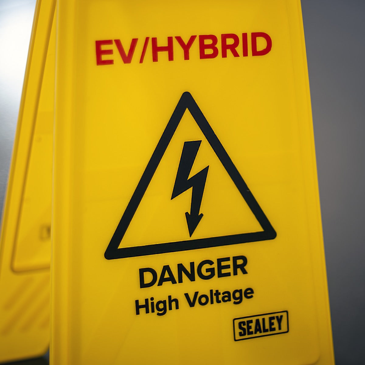 Sealey EV/Hybrid Floor Warning Signs - Pack of 2 EV19