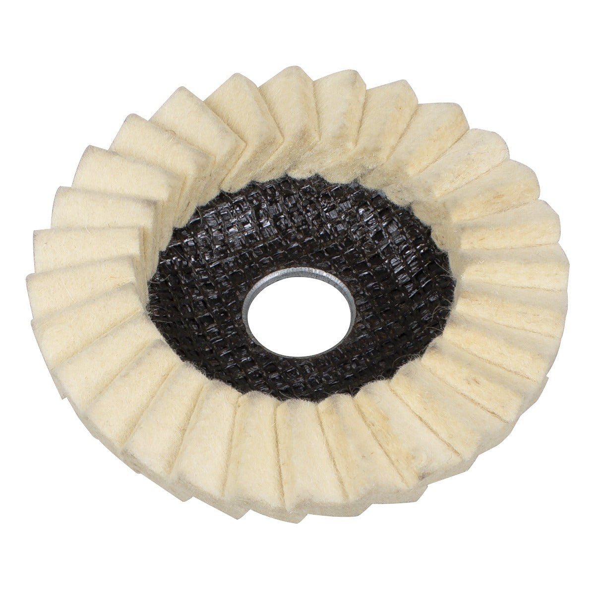 Sealey Felt Flap Disc Ø115mm Ø22mm Bore - Pack of 5 FFD5
