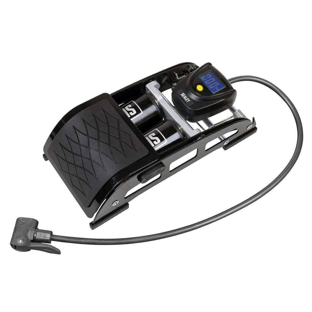 Sealey Twin Barrel Digital Foot Pump FP9D