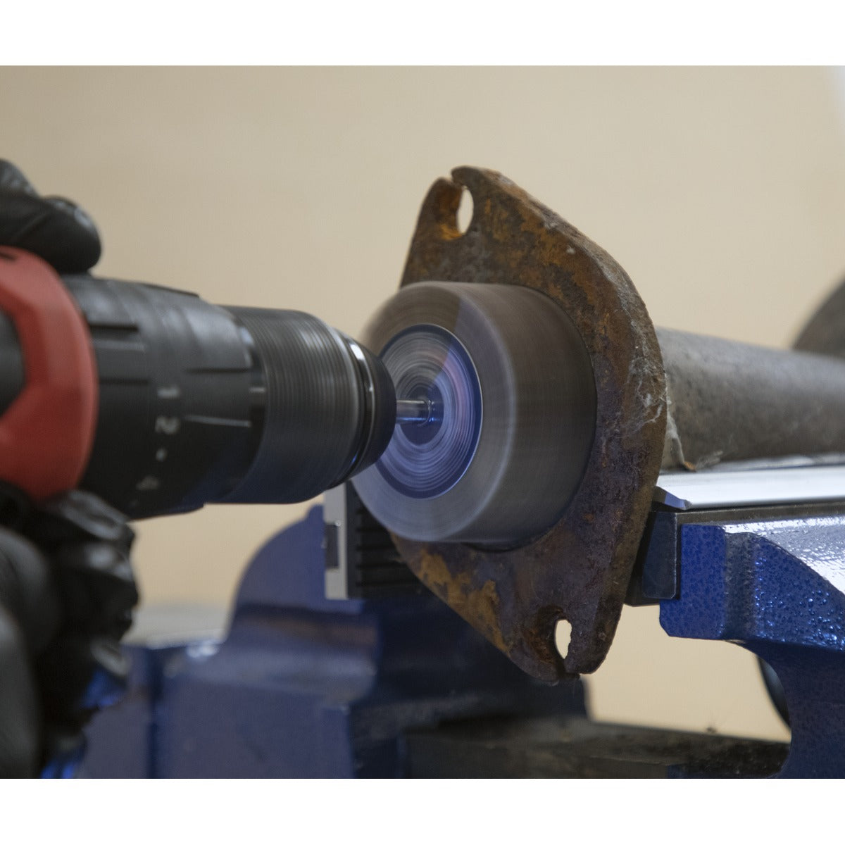 Sealey 60 x 30mm Abrasive Flap Wheel with 6mm Shaft 60Grit - Pack of 5 FW6030605