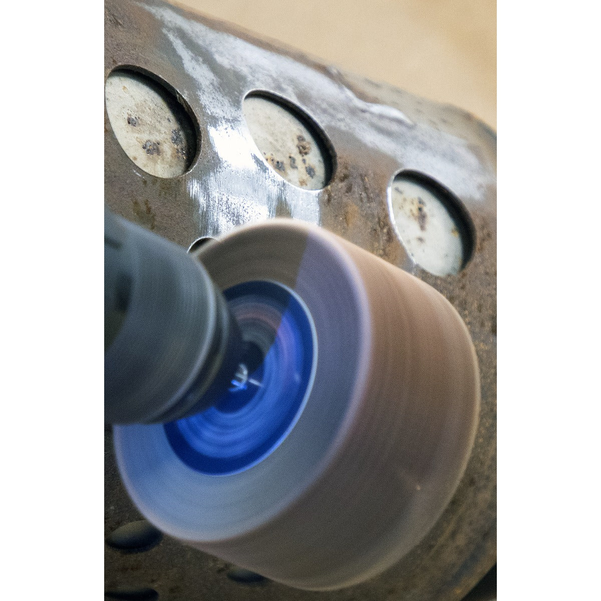 Sealey 80 x 40mm Abrasive Flap Wheel on 6mm Shaft Assorted Grit - Pack of 5 FW8040ASS