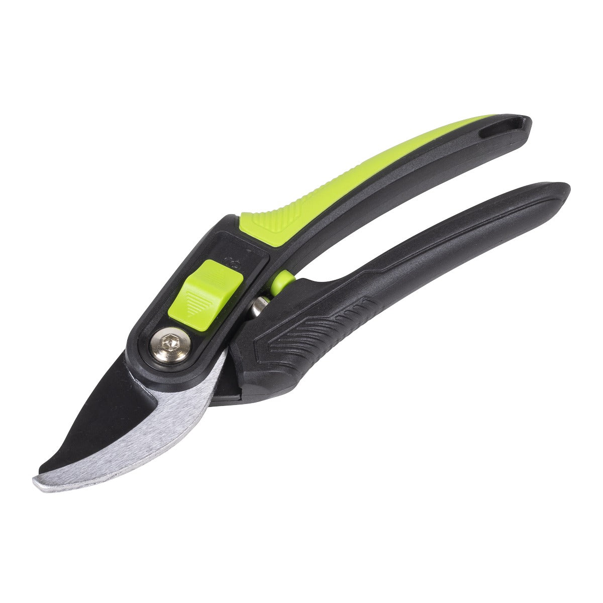 Sealey Bypass Secateurs with Soft Grip Handle, 3-Stage Safety Lock & Carbon Steel Blade, 220mm GTSG004