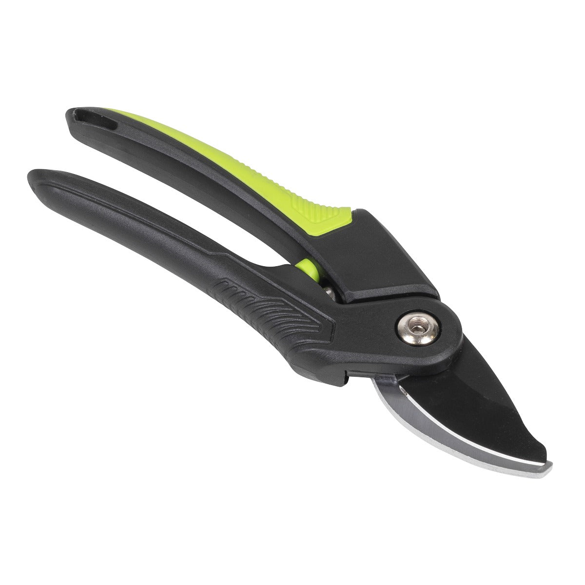 Sealey Bypass Secateurs with Soft Grip Handle, 3-Stage Safety Lock & Carbon Steel Blade, 220mm GTSG004