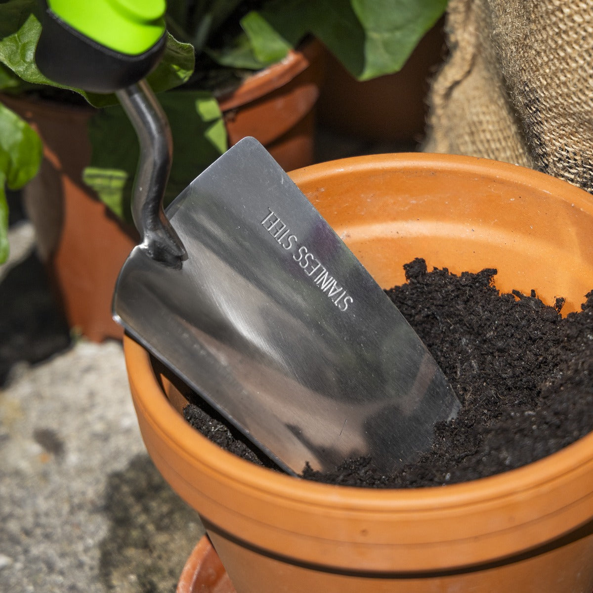 Sealey Hand Trowel with Soft Grip Handle & Stainless Steel Blade, 345mm GTSG008