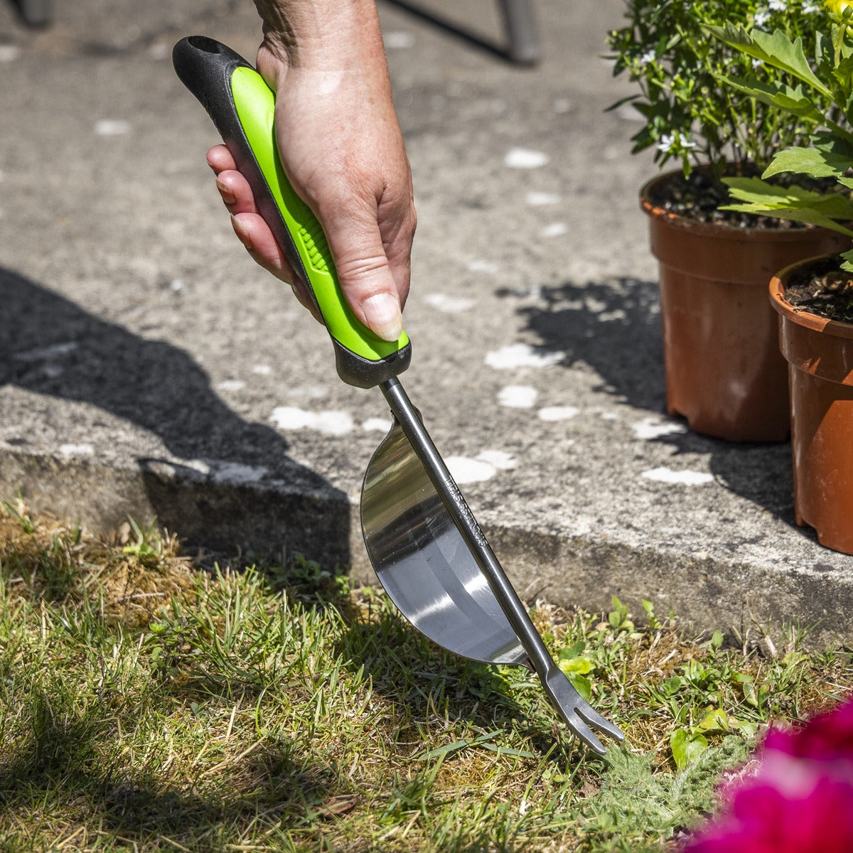 Sealey Hand Weeder with Soft Grip Handle & Stainless Steel Blade, 340mm GTSG012