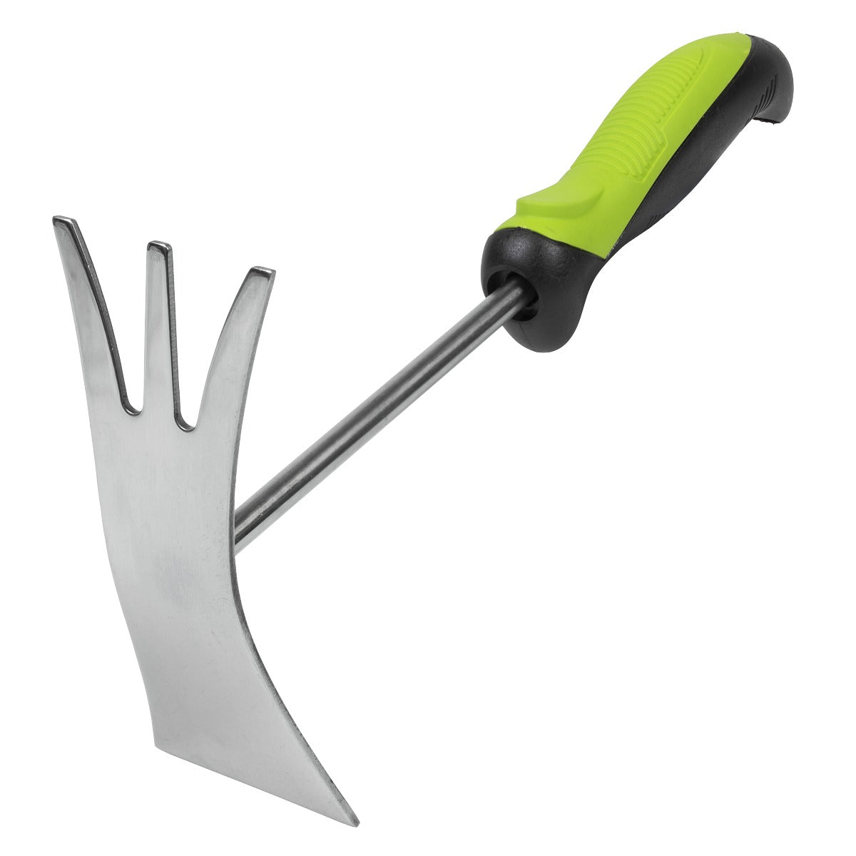 Sealey 2-In-1 Garden Hand Tool with Soft Grip Handle & Stainless Steel Tines/Blade GTSG022