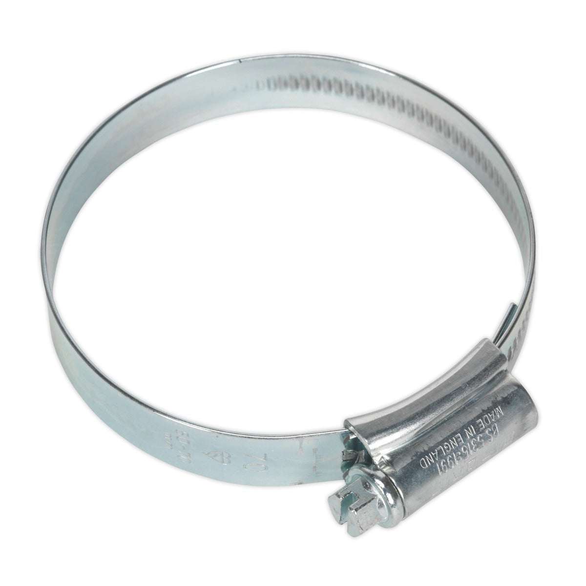 Sealey HI-GRIP Zinc Plated Hose Clip 50-70mm - Pack of 10 HCJ3