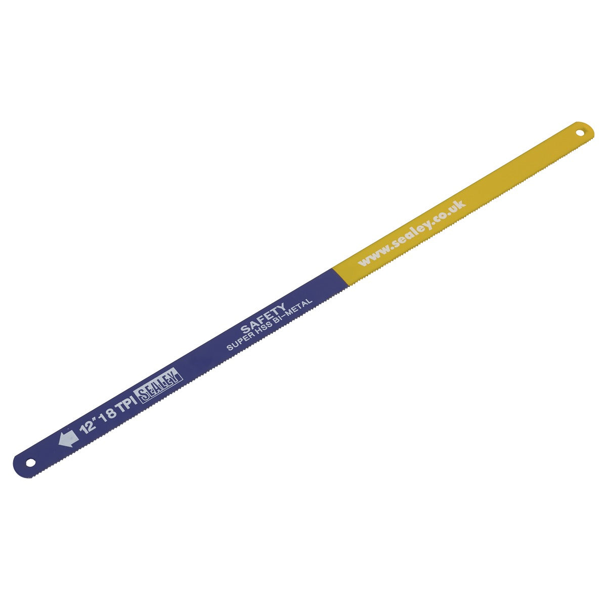Sealey HSS Bi-Metal Hacksaw Blade 18tpi 300mm - Pack of 2 HSB0218