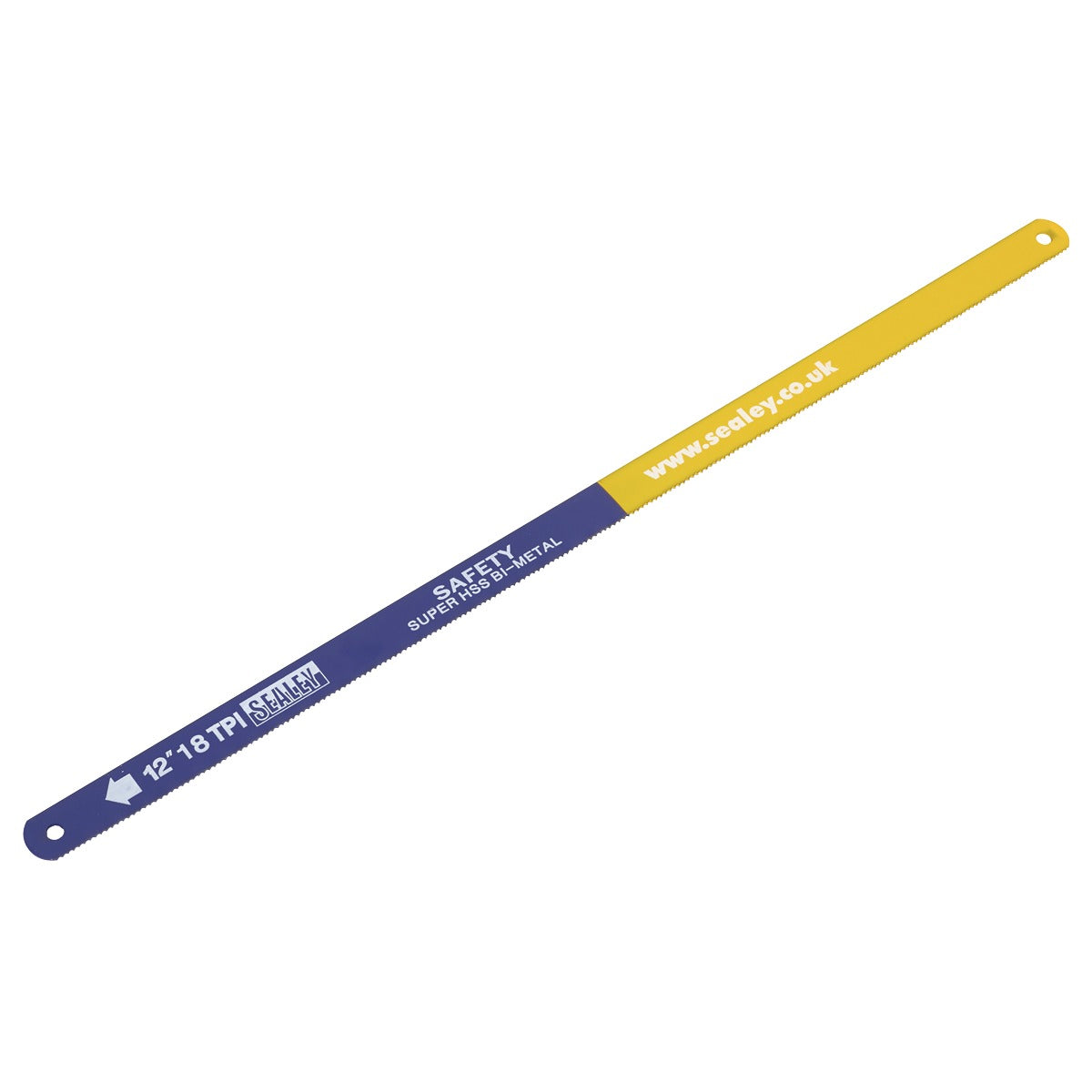Sealey HSS Bi-Metal Hacksaw Blade 18tpi 300mm - Pack of 5 HSB0518