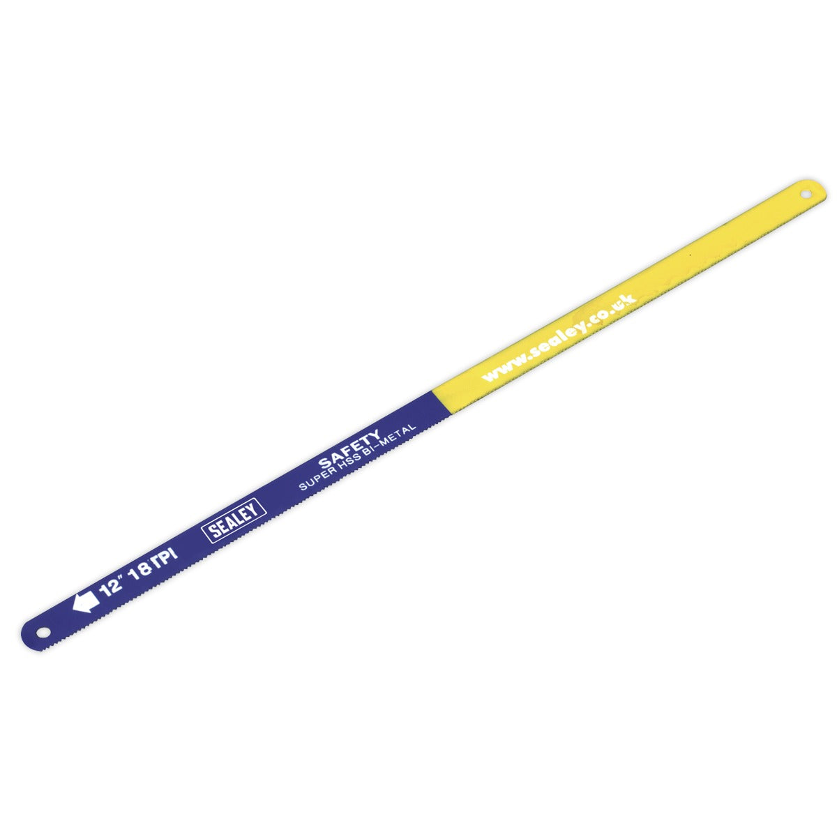 Sealey HSS Bi-Metal Hacksaw Blade 18tpi 300mm - Pack of 10 HSB1018