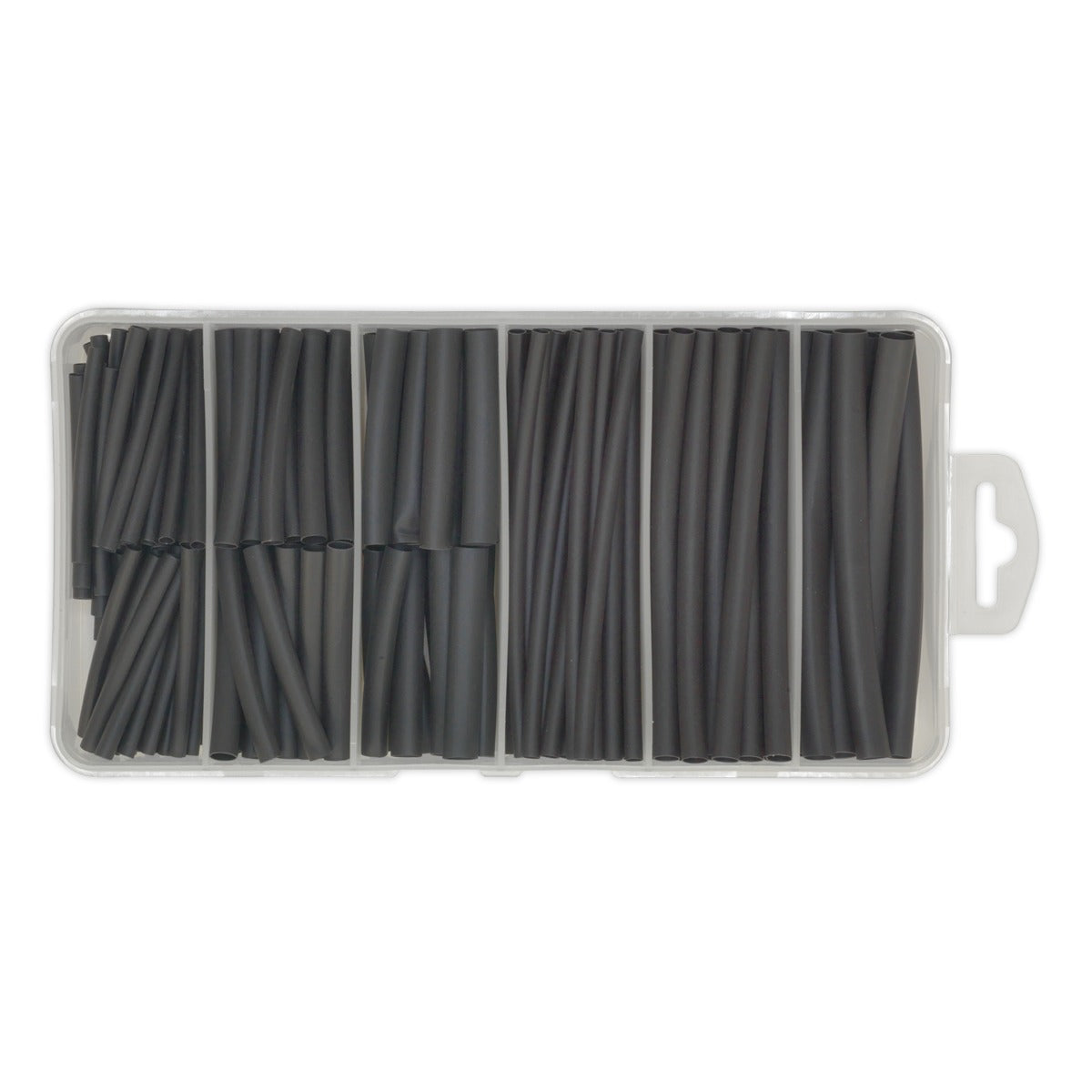 Sealey Heat Shrink Tubing Assortment 50 & 100mm 180pc - Black HST501B