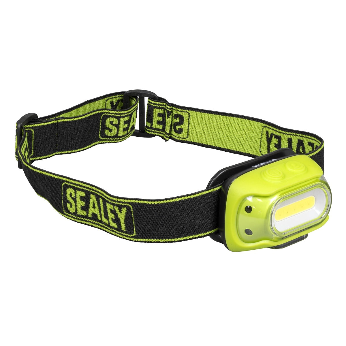 Sealey Rechargeable Head Torch with Auto-Sensor 8W COB LED - Green HT08RG