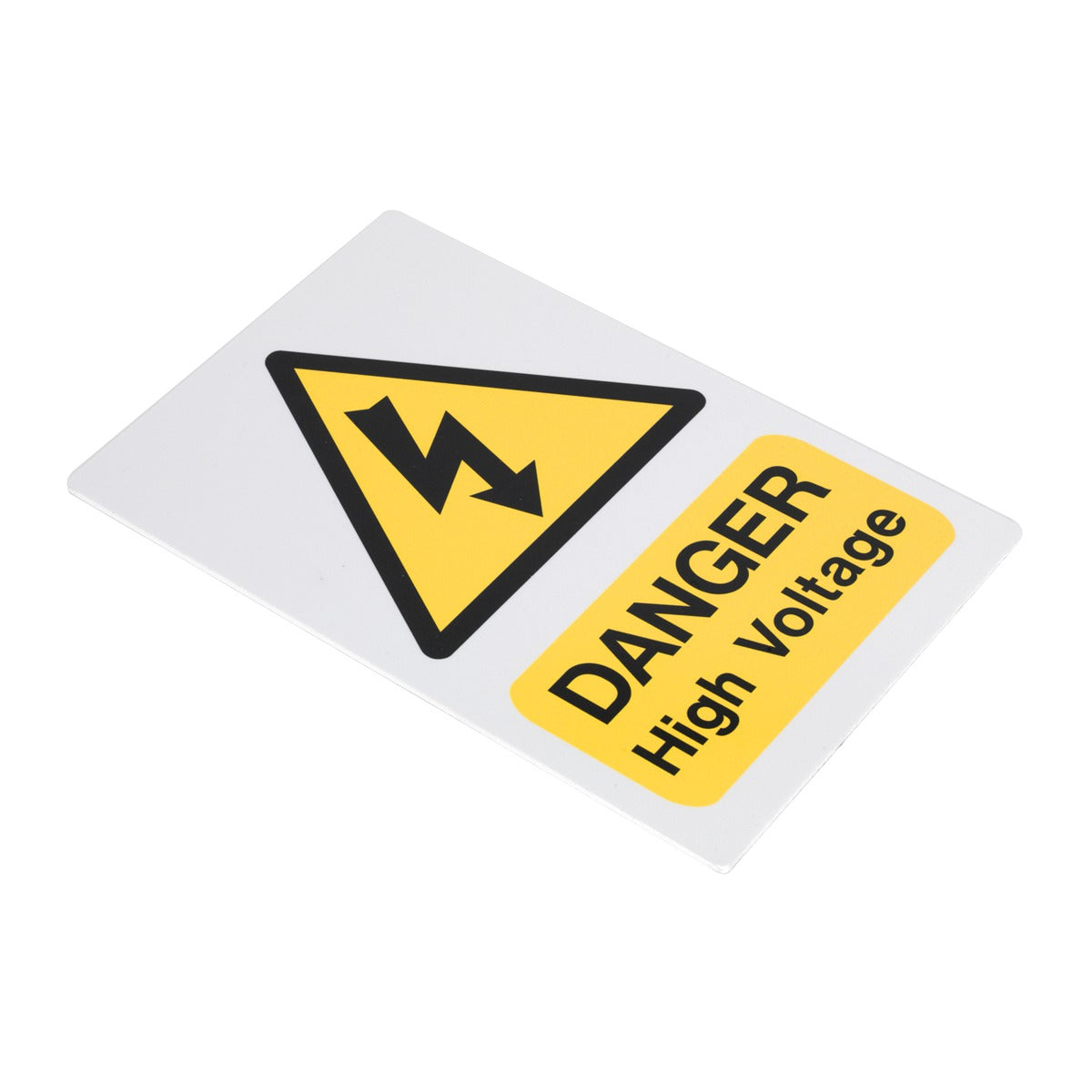 Sealey High Voltage Warning Sign 200 x 300mm HVSA4