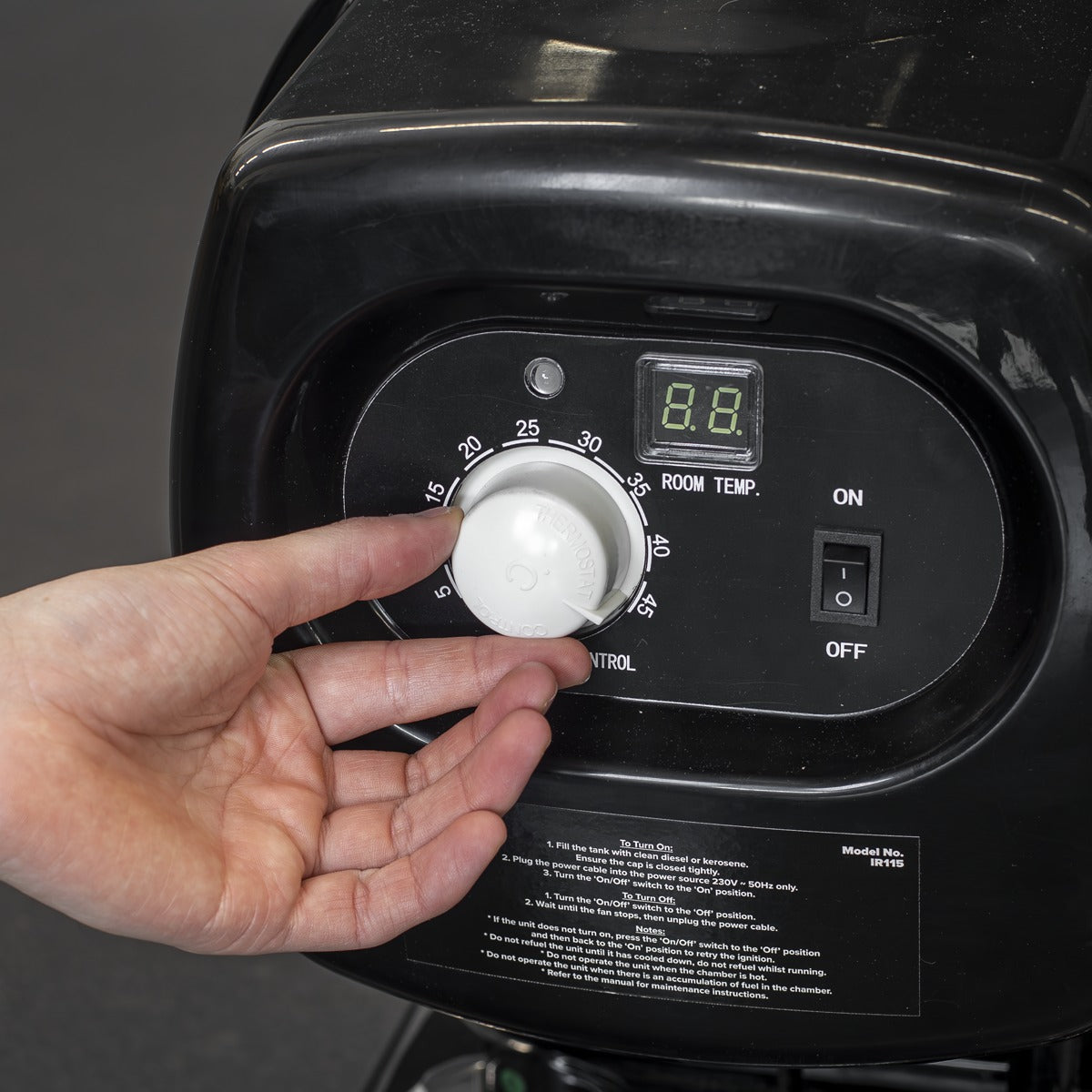 Sealey Infrared Space Warmer Kerosene/Diesel Heater 51,000Btu/hr IR115