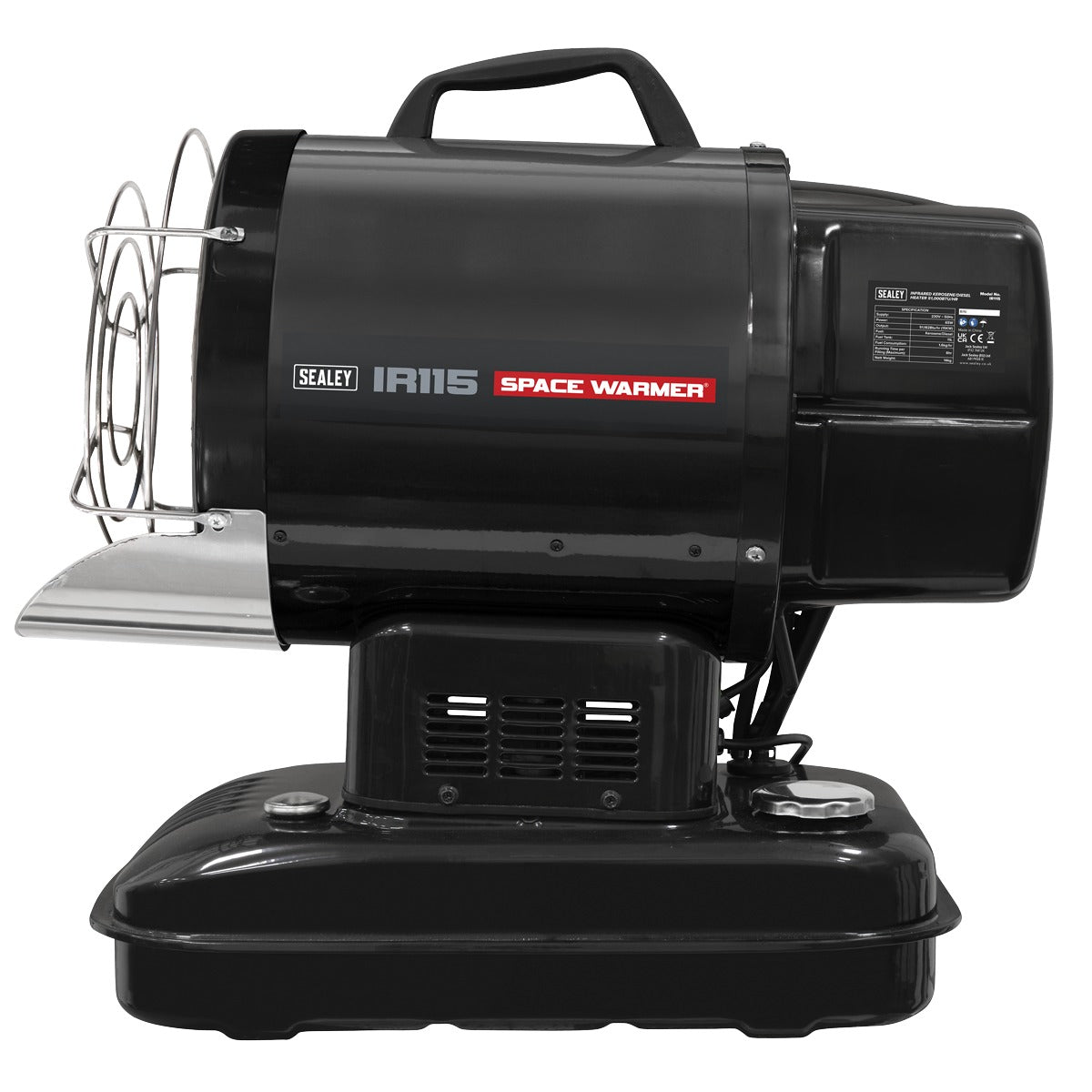 Sealey Infrared Space Warmer Kerosene/Diesel Heater 51,000Btu/hr IR115