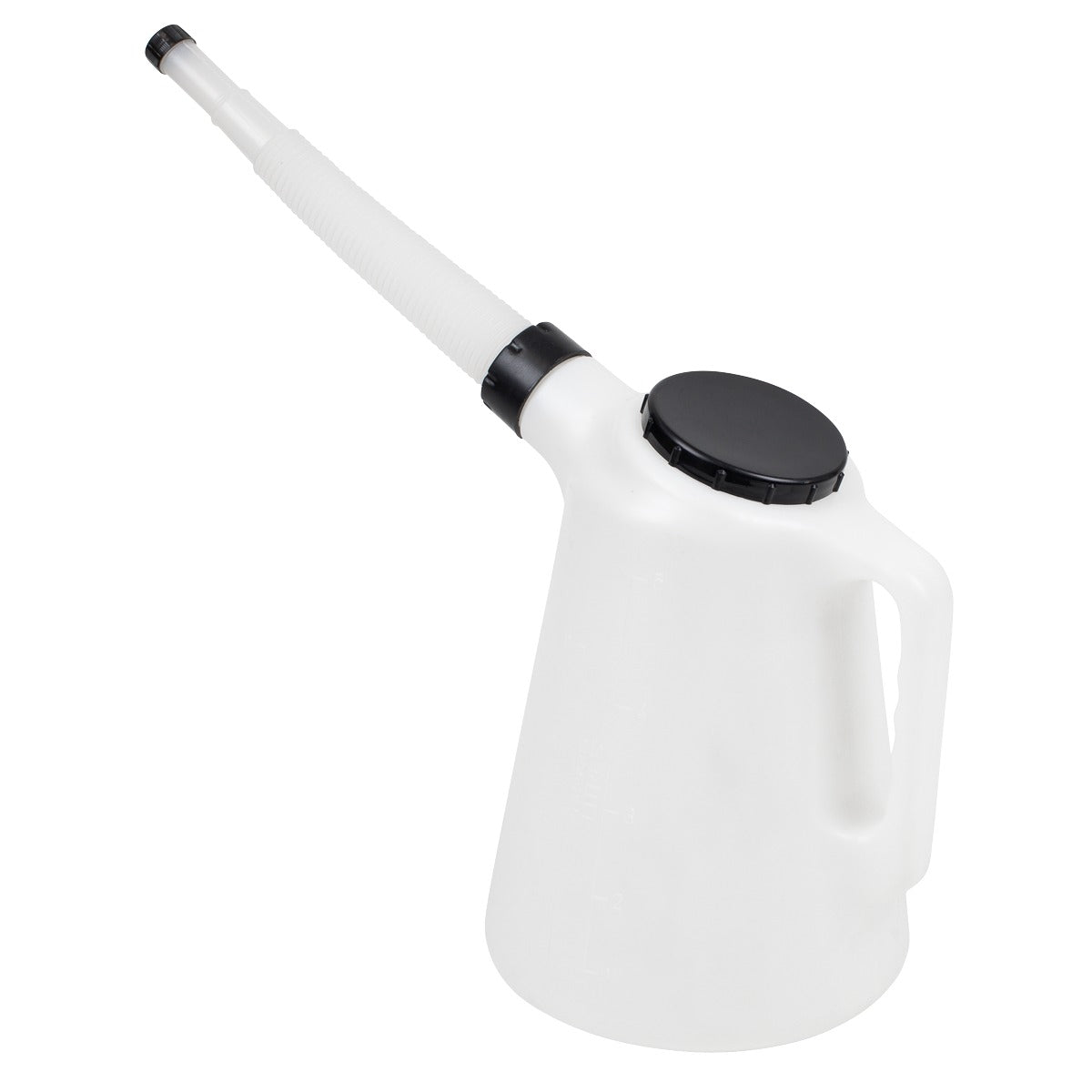 Sealey Oil Container with Flexible Spout 5L - Black Lid JDL5