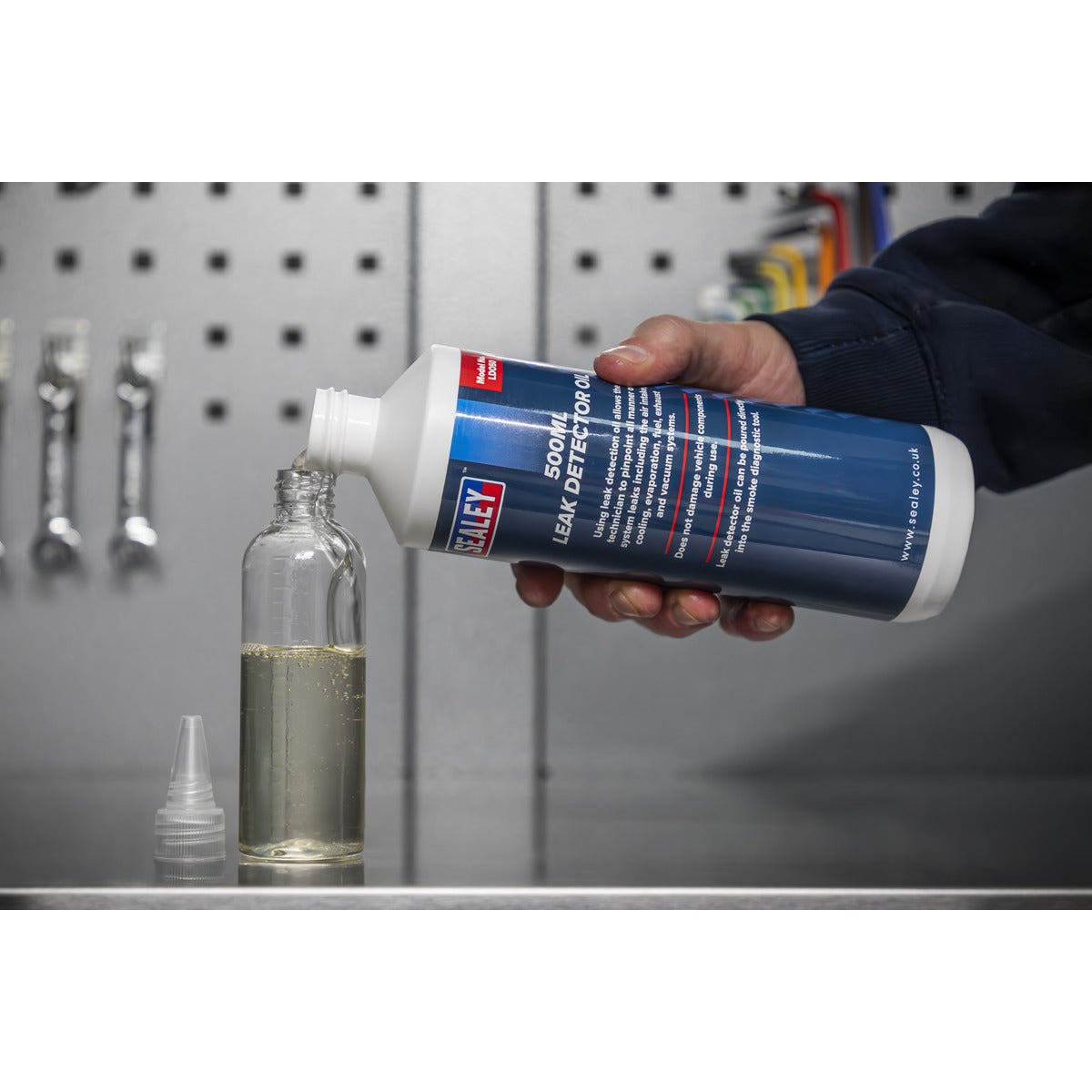 Sealey Leak Detector Oil 500ml LDO50