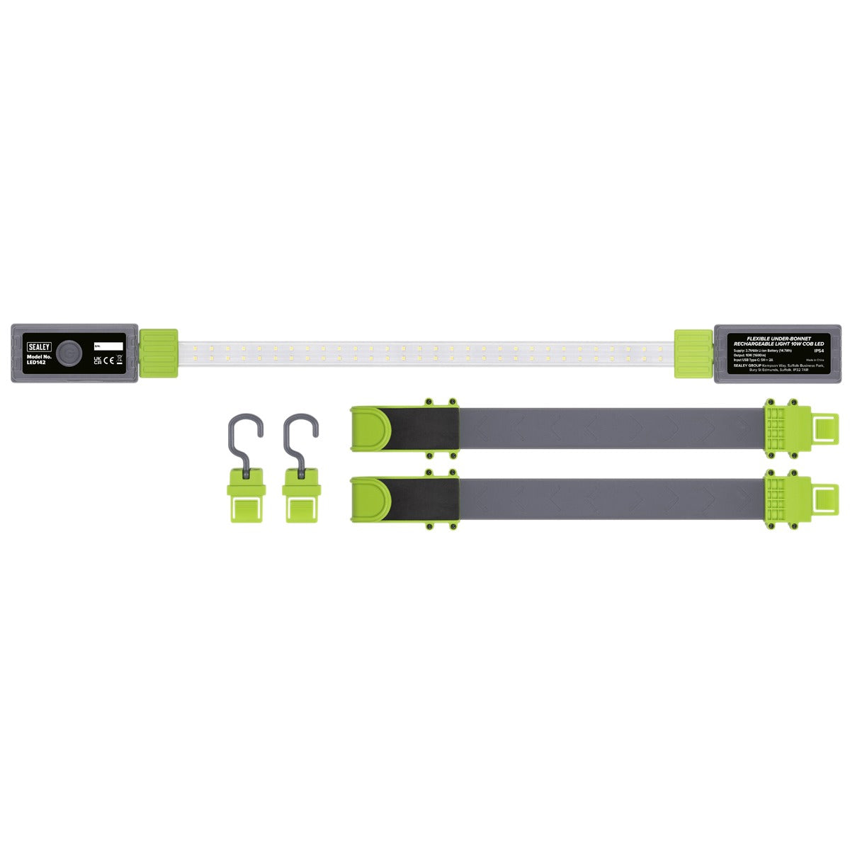 Sealey Rechargeable Flexible Under-Bonnet Light 10W COB LED LED142