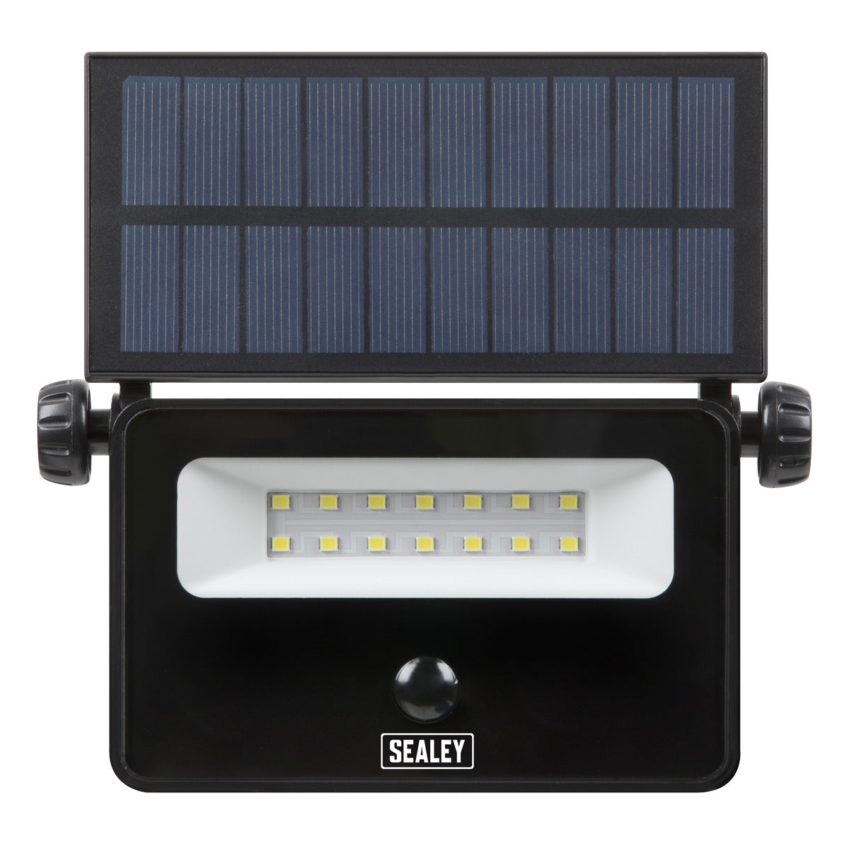 Sealey Extra-Slim Solar Floodlight with Wall Bracket 16W SMD LED LED16S