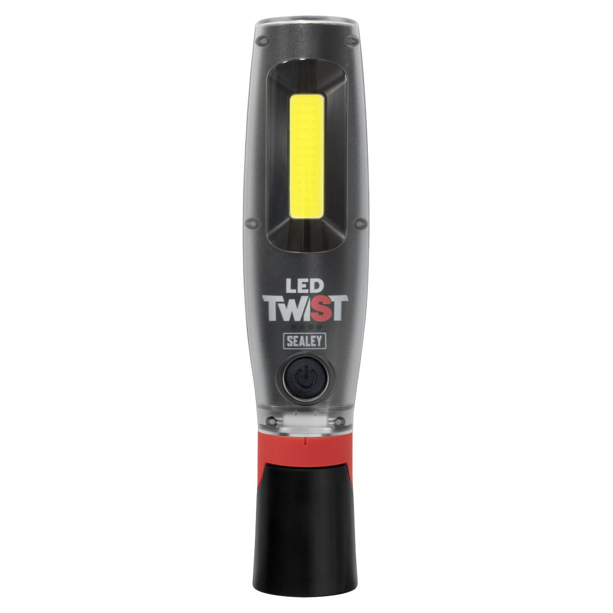 Sealey Rechargeable LED Twist Inspection Light 20W COB & 3W SMD, 3000lm, Magnetic Base & Power Bank LED3001