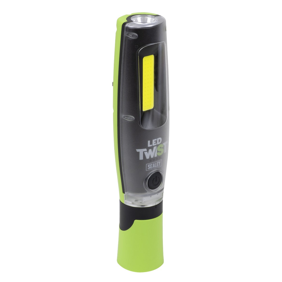 Sealey Rechargeable LED Twist Inspection Light 20W COB + 3W SMD, 3000lm, Magnetic Base & Power Bank LED3001G