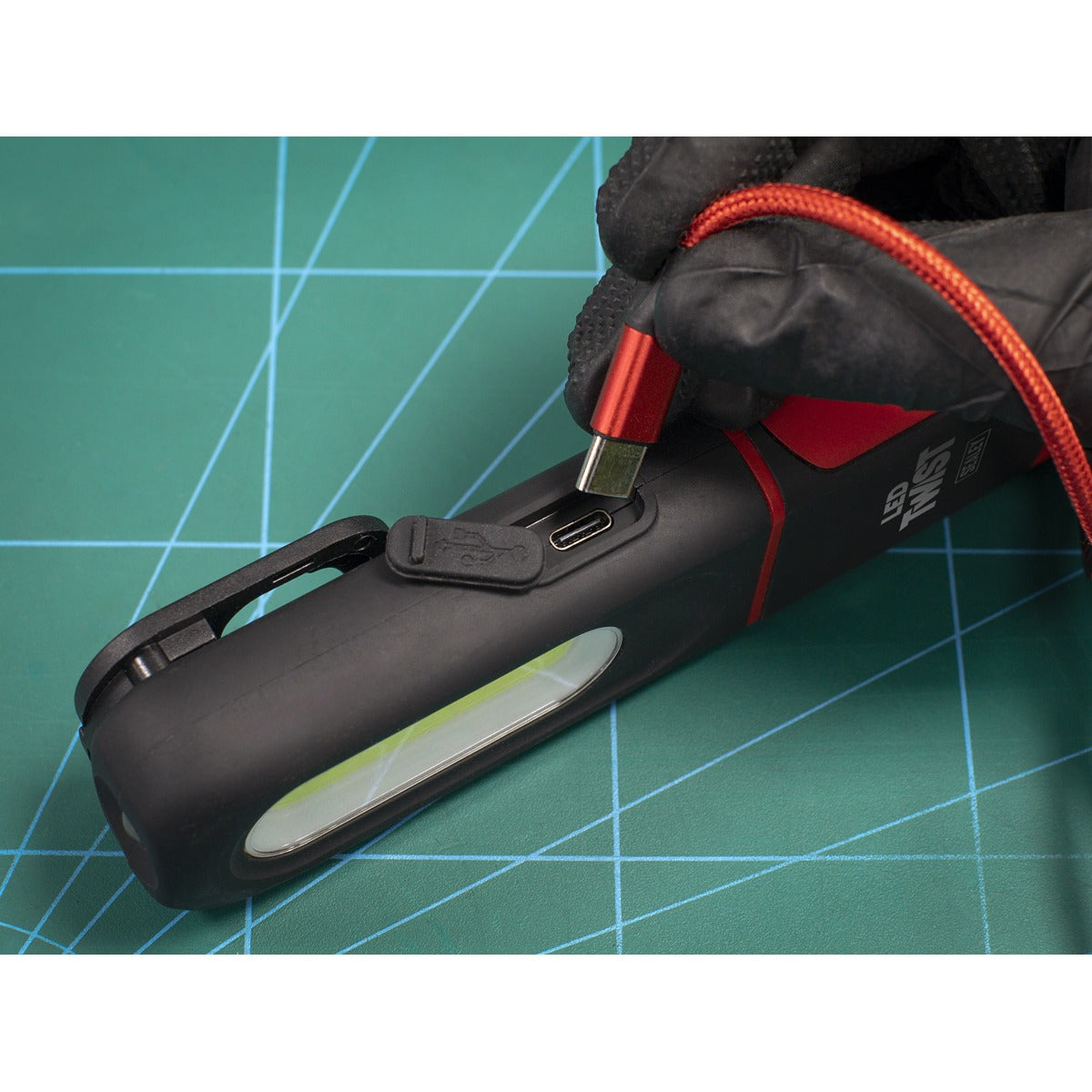 Sealey LED Twist Rechargeable Inspection Light 3W COB & 3W SMD LED LED317