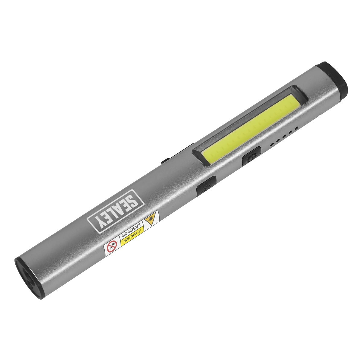 Sealey Rechargeable UV Penlight Torch with Laser Pointer 5W COB & 3W SMD LED LED450UV
