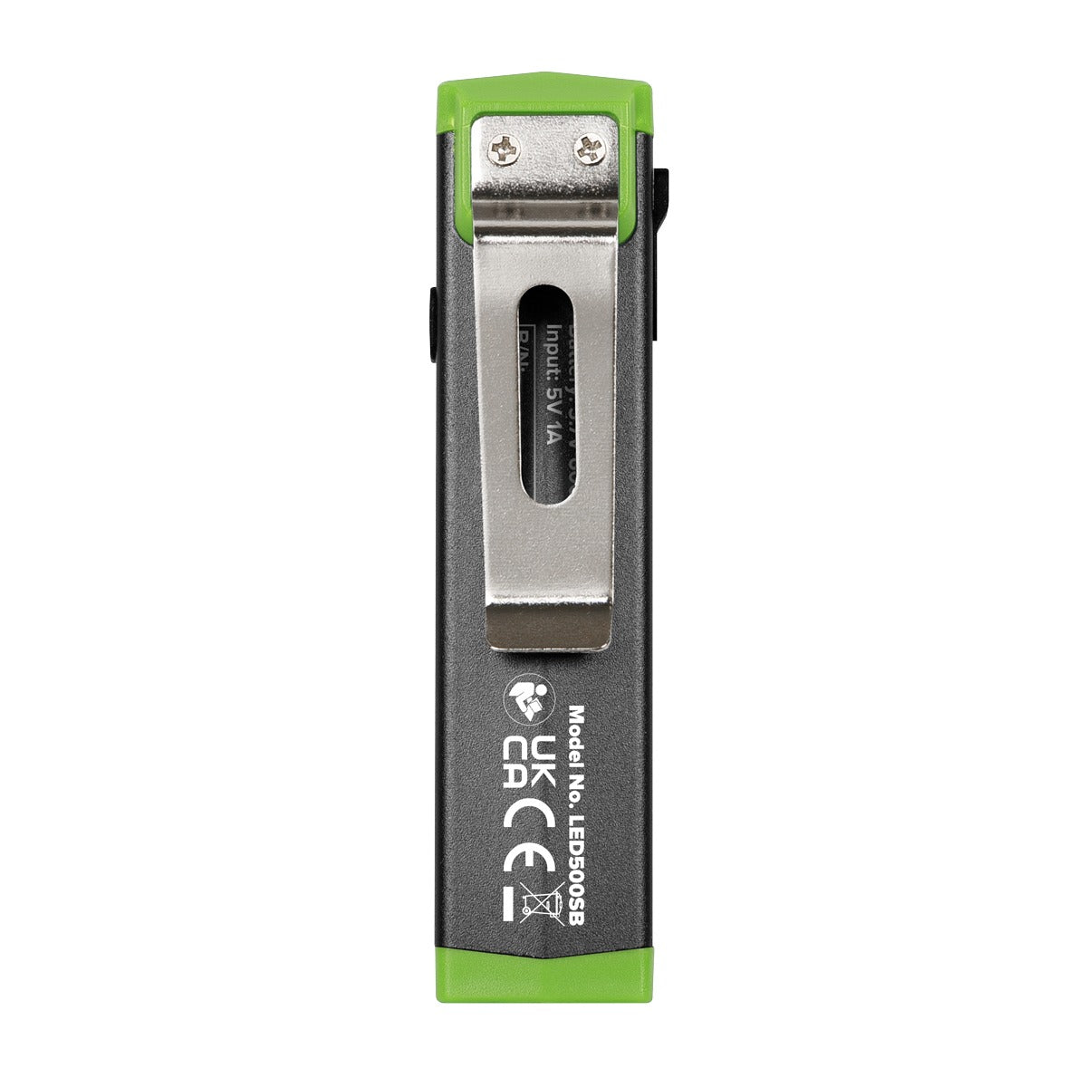 Sealey Rechargeable Mini Super Beam Aluminium Pocket Light 3W COB LED LED500SB