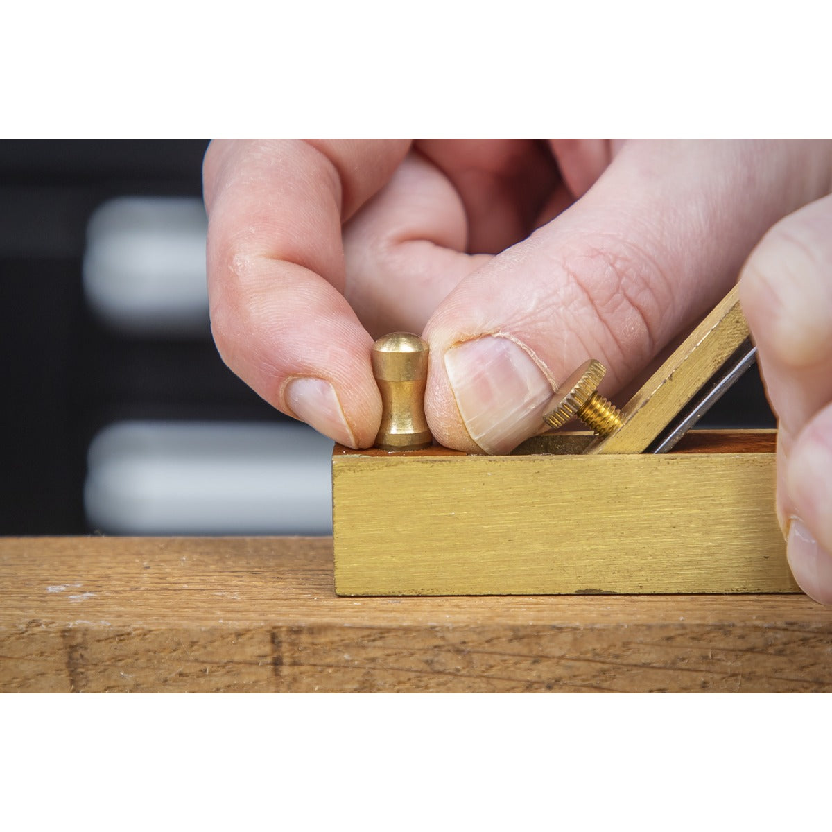 Sealey Mini Brass Plane Set 3pc MBP03