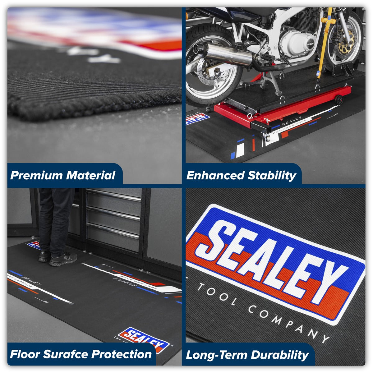 Sealey Motorcycle Garage Mat MCGM01