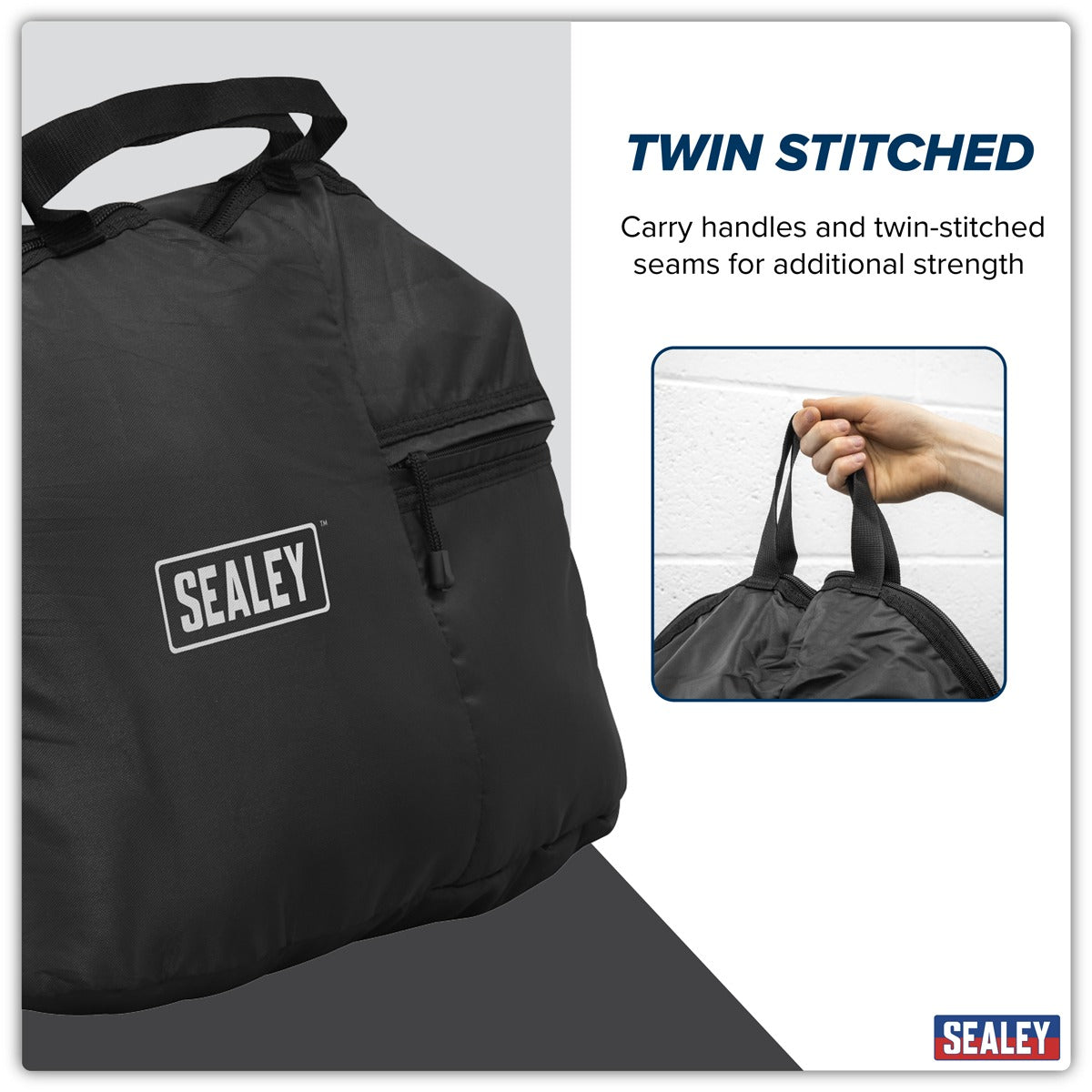 Sealey Fleece Lined Helmet Bag - Large MCHB02
