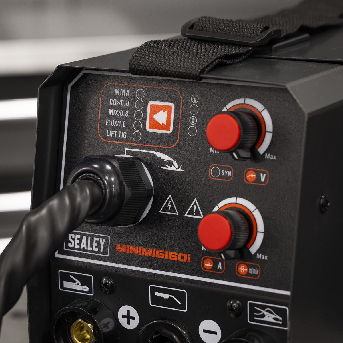 Sealey MIG/TIG & MMA (ARC/STICK) Inverter Welder 160A 230V MINIMIG160i