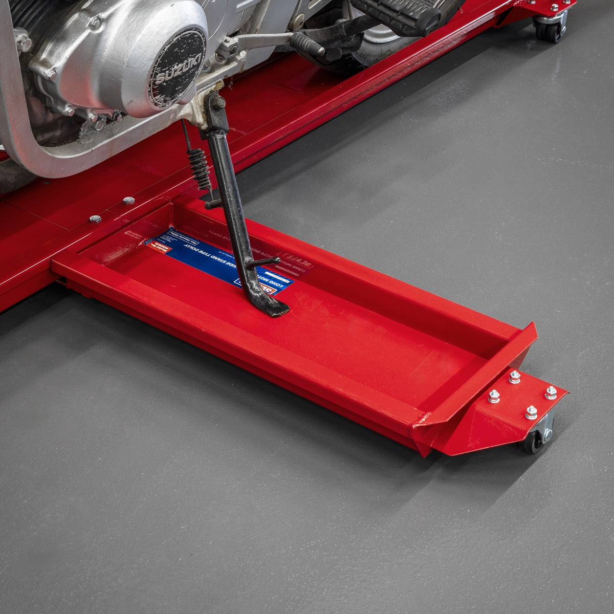 Sealey Long Motorcycle Side Stand Type Dolly MS063L