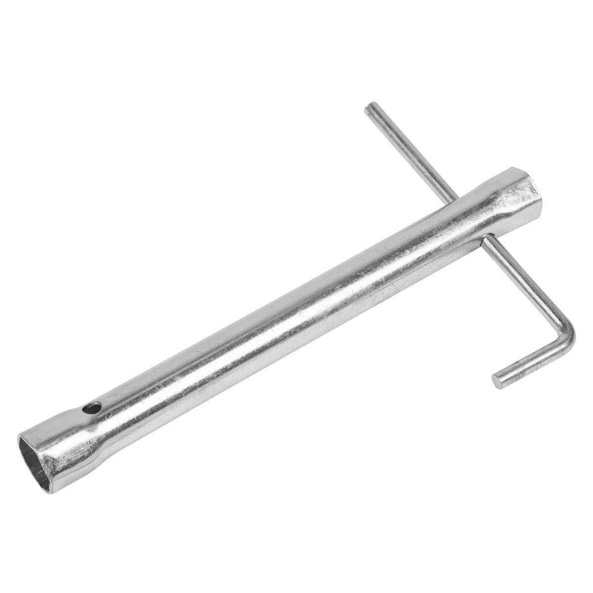 Sealey Long Reach Double End Spark Plug Box Spanner with L-Bar 16/18mm MS157