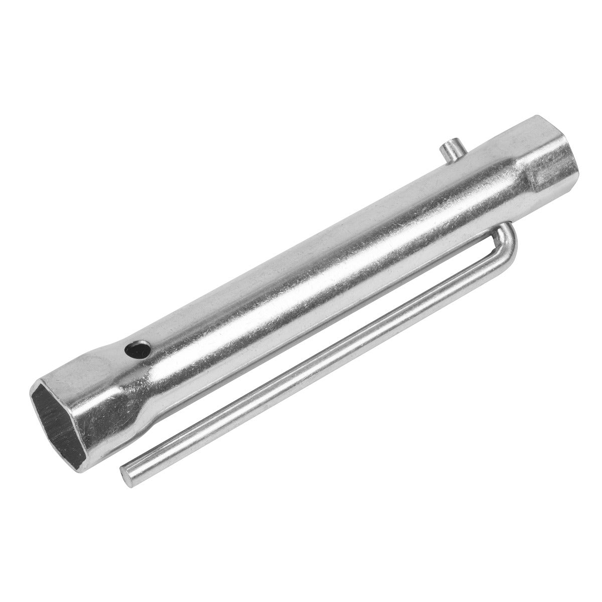 Sealey Long Reach Double End Spark Plug Box Spanner with L-Bar 17/21mm MS158