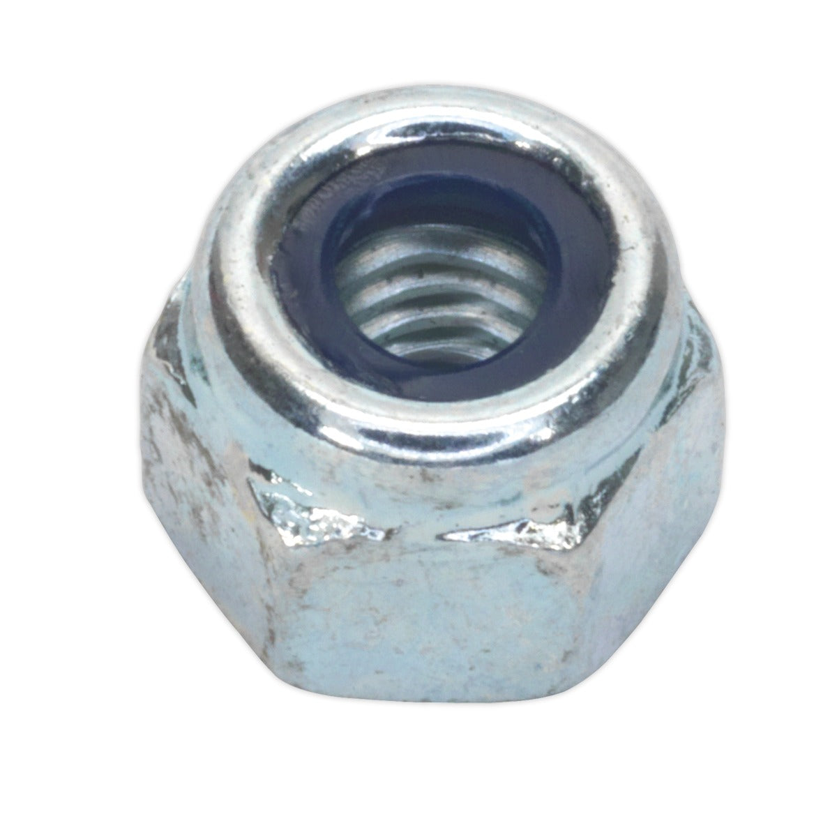 Sealey Zinc Plated Nylon Locknut M5, DIN 982 - Pack of 100 NLN5