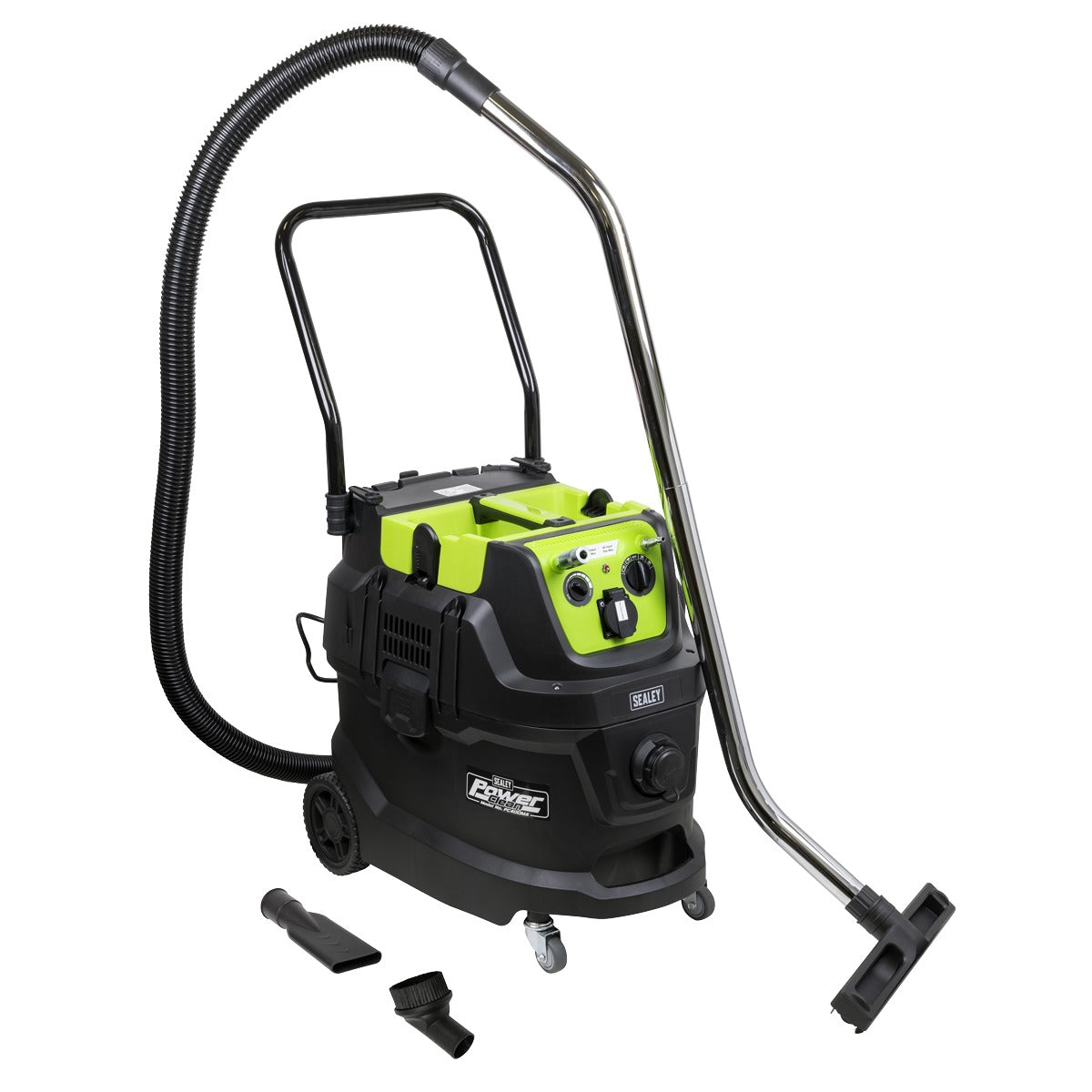Sealey M Class Dust-Free Industrial Wet & Dry Vacuum Cleaner 40L with Autostart for Air/Electric Power Tools 1600W/230V PC400MA